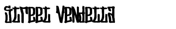 Street Vendetta font preview